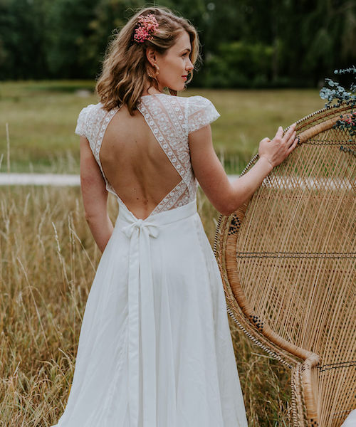 robe theme champetre