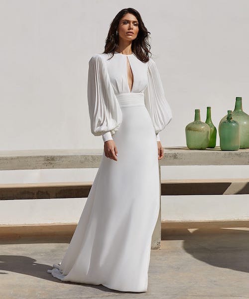 manche robe de mariee