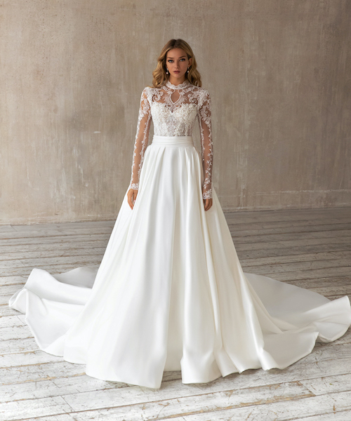 robe de mariee a manche