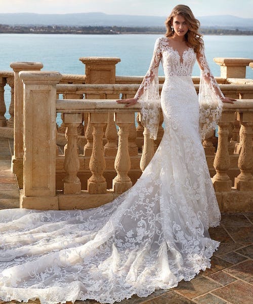 robe mariee avec manche