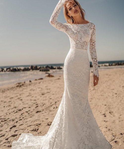 robe sirene dentelle mariage