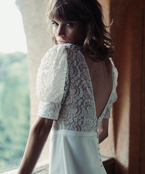 robe de mariée dos-nu