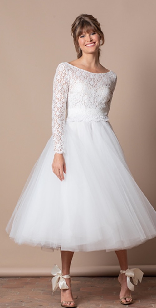 robe de mariée style ballerine