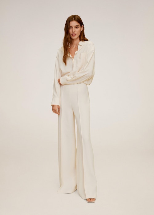 tailleur blanc mariage