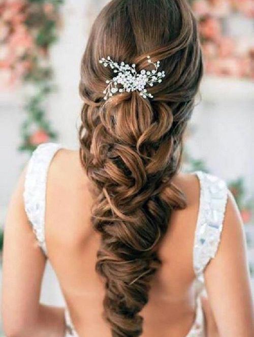 coiffure mariage tresse floues