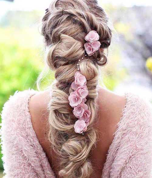 coiffure tresses mariage 