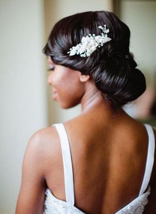 coiffure mariage cheveux crépus