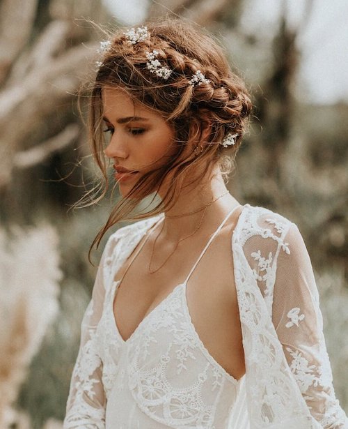 tresses mariage tendance 