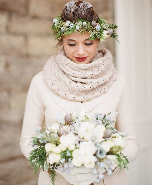 coiffure mariage hiver, idées et tendances