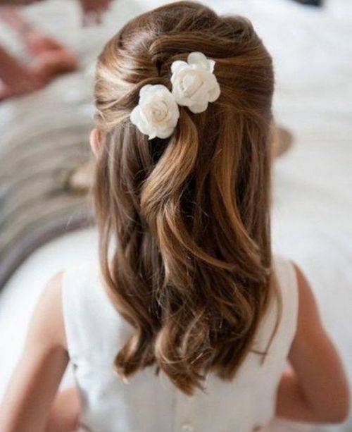 coiffure mariage enfant