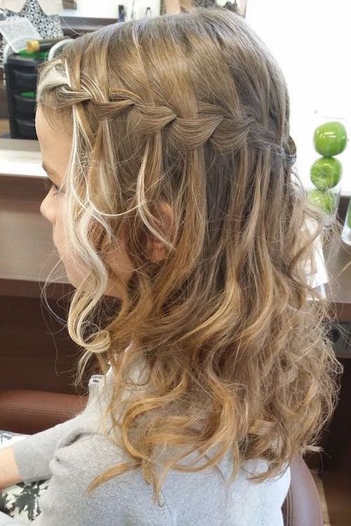 coiffure cérémonie mariage enfant