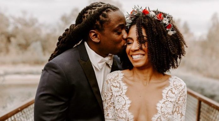 coiffure mariage cheveux crépus