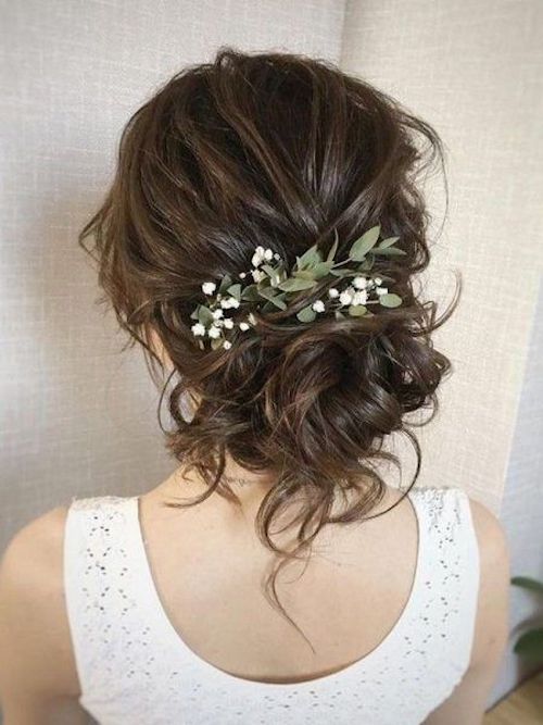 chignon bas mariage