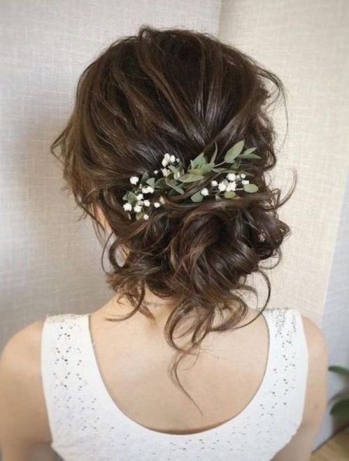 coiffure champêtre mariage