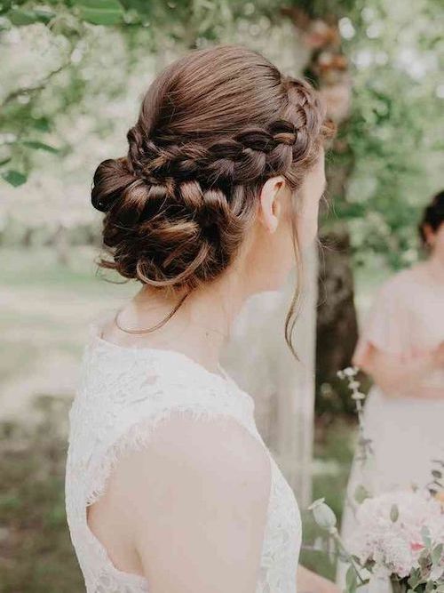 chignon flou mariage