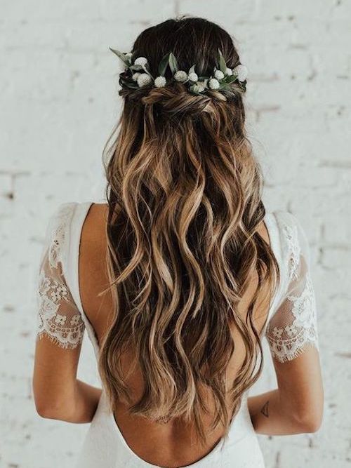 coiffure wavy mariage