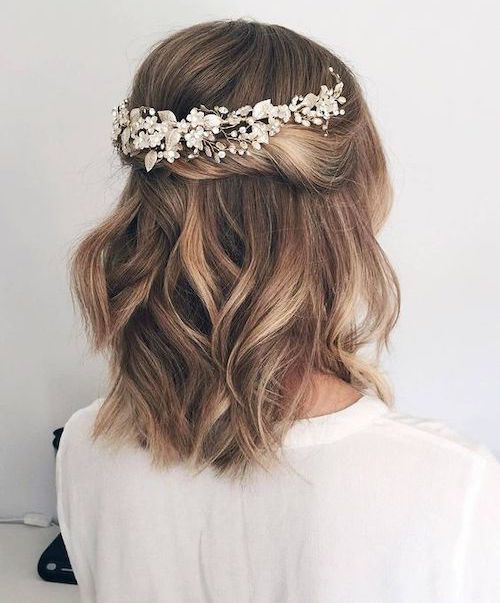 coiffure wavy mariage