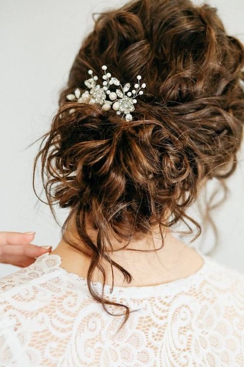 chignon flou mariage