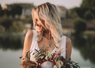 coiffure wavy mariage