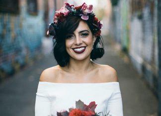 coiffure mariage cheveux courts carré