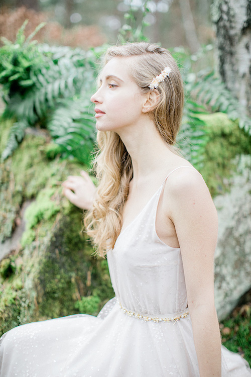 coiffure mariage cheveux lâchés 