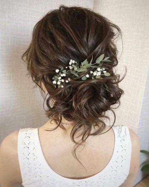 chignon flou mariage