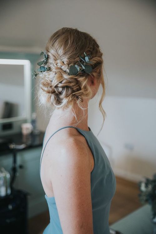 chignon tressé mariage