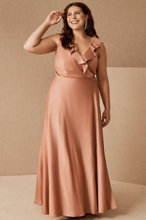 robe de soirée grande taille mariage