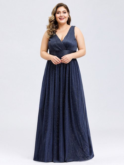 robe de soirée grande taille mariage