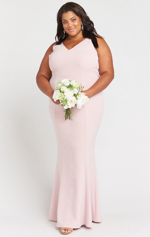 robe de soirée grande taille mariage