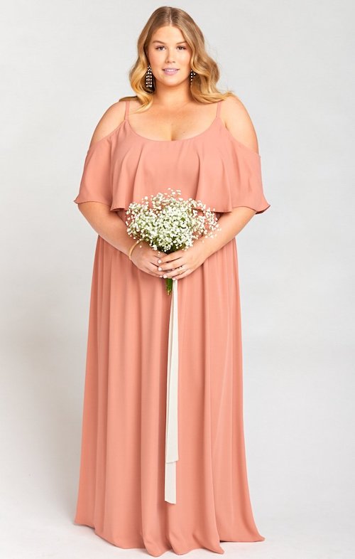 robe de soirée grande taille mariage