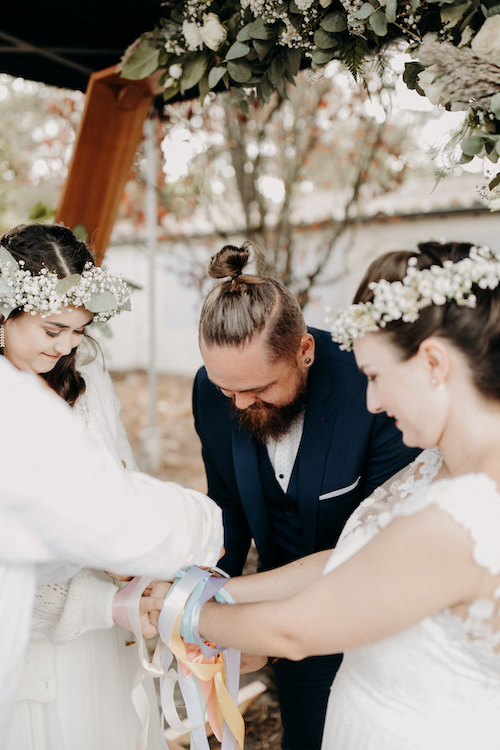 mariage laïque champêtre et chic