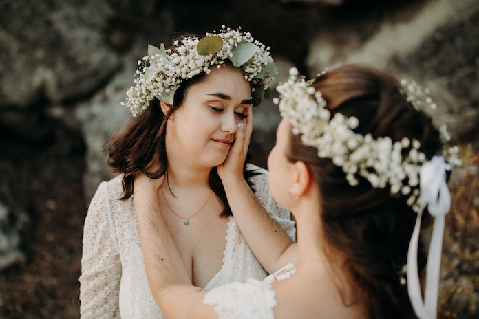 mariage laïque champêtre et chic