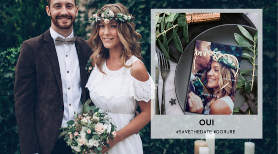 Faire-part, save the date et toute la papeterie de votre mariage