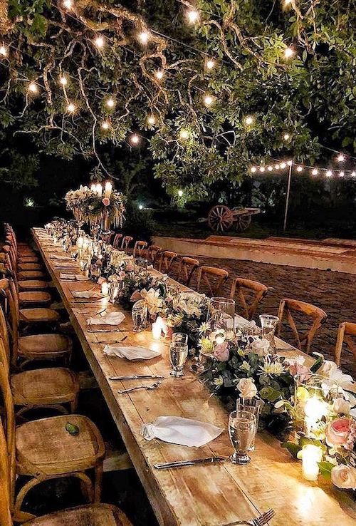 De jolies inspirations déco pour un mariage sur le thème de la nature !