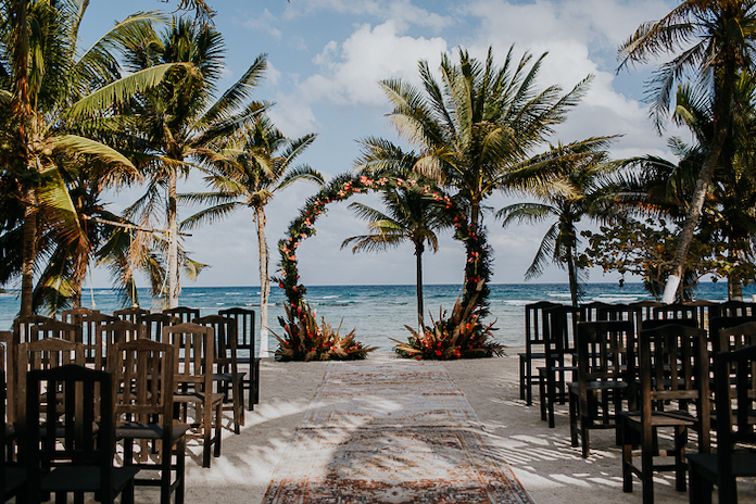 mariage plage à l'étranger