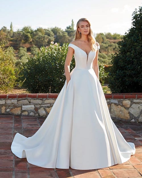 robe princesse satin