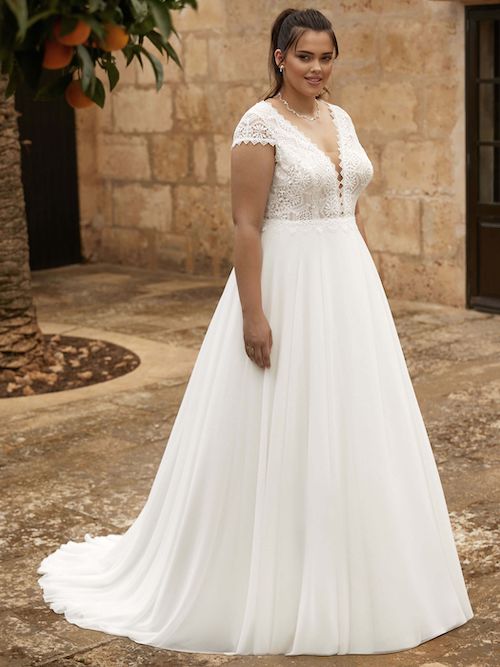 Robe de Mariée pour Femme Ronde de 50 ans