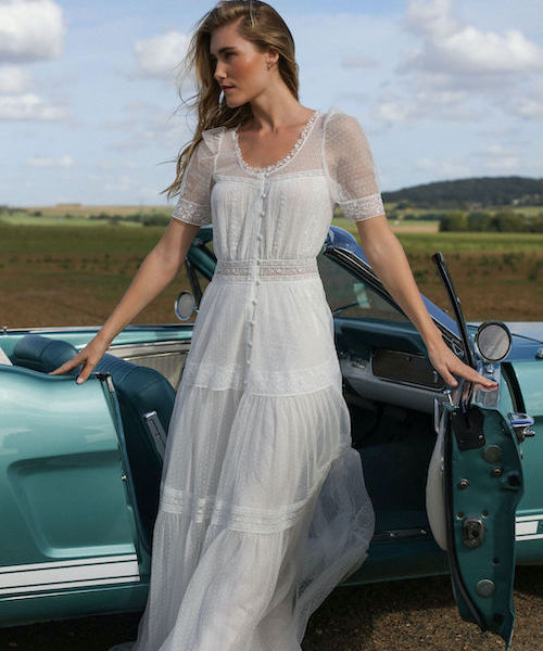 robe de mariée vintage 2022