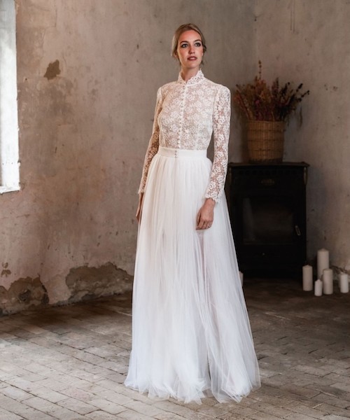 robe de mariée vintage 2022