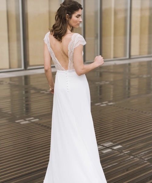 robe de mariée dos-nu