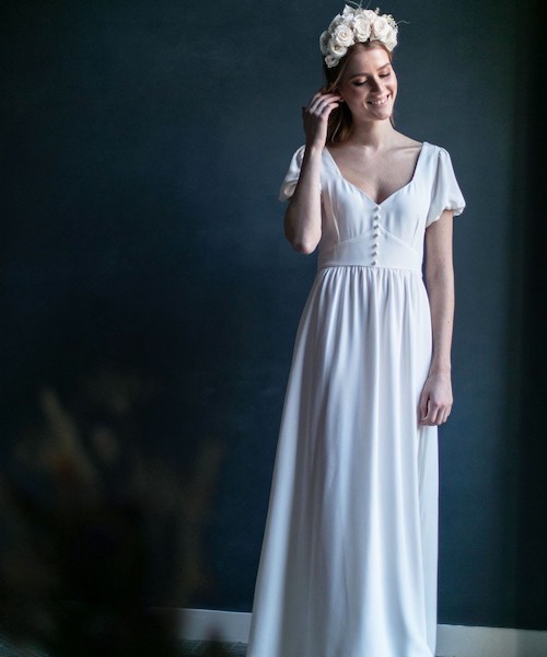 robe de mariée vintage 2022