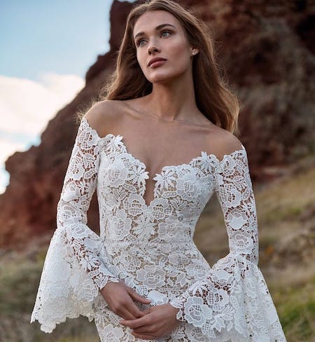 Robe de mariée dentelle 2022 - mariée.fr