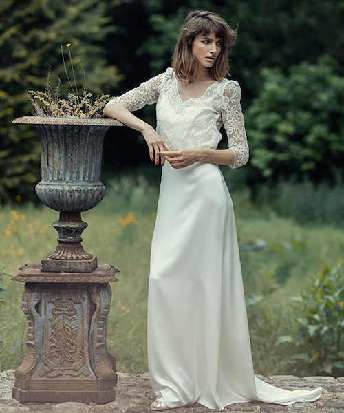 robe de mariée romantique 