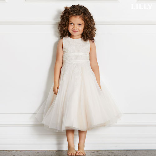 robes cérémonie mariage enfant LILLY