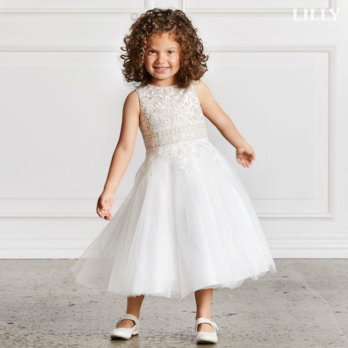 robes cérémonie mariage enfant LILLY