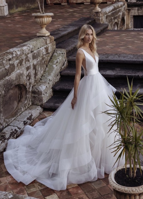 robe de mariée en tulle 2023