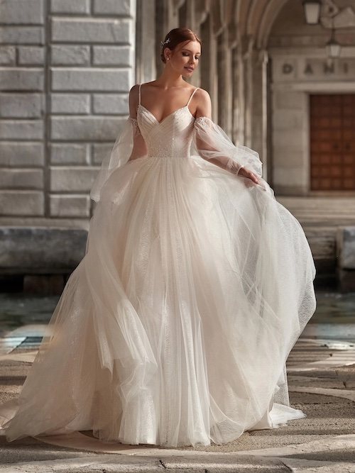 robe de mariée en tulle 2023
