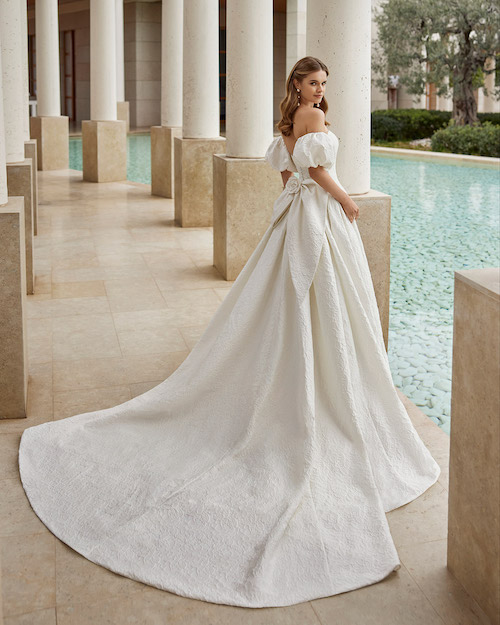 robe de mariée princesse volumineuse