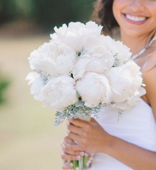 bouquet mariée pivoine